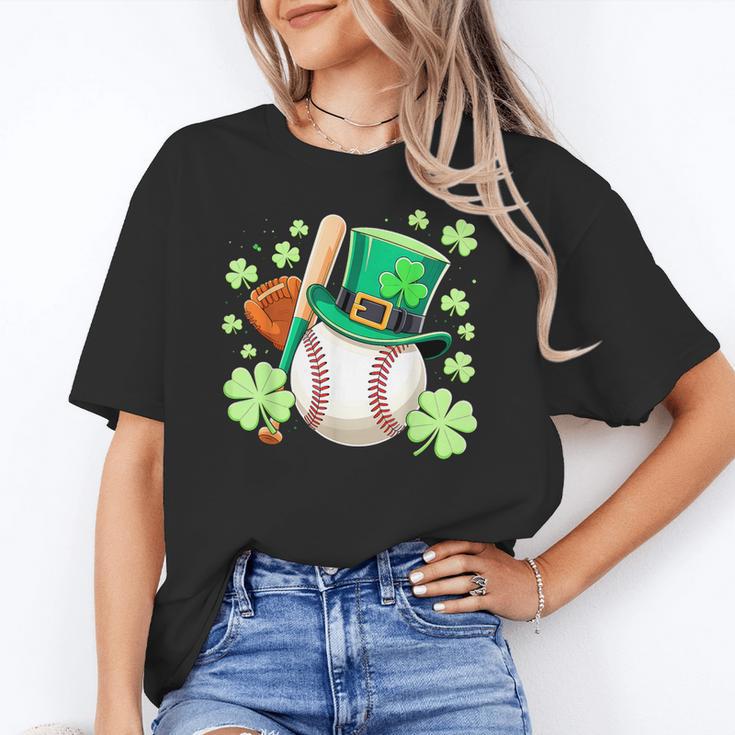 Baseball St Patricks Day Lucky Baseball Player Shamrock Unisex T-Shirt Baseball St Patricks Day Lucky Baseball Player Shamrock Unisex T-Shirt