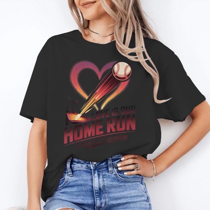 Baseball Valentine Love Is Our Home Run Apparel Unisex T-Shirt Baseball Valentine Love Is Our Home Run Apparel Unisex T-Shirt