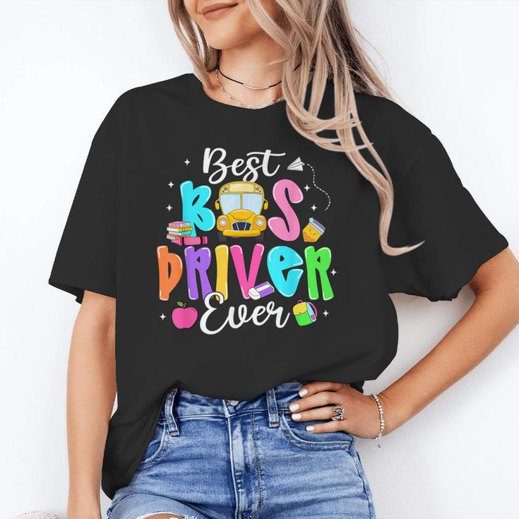 Best Bus Driver Ever Back To School Unisex T-Shirt