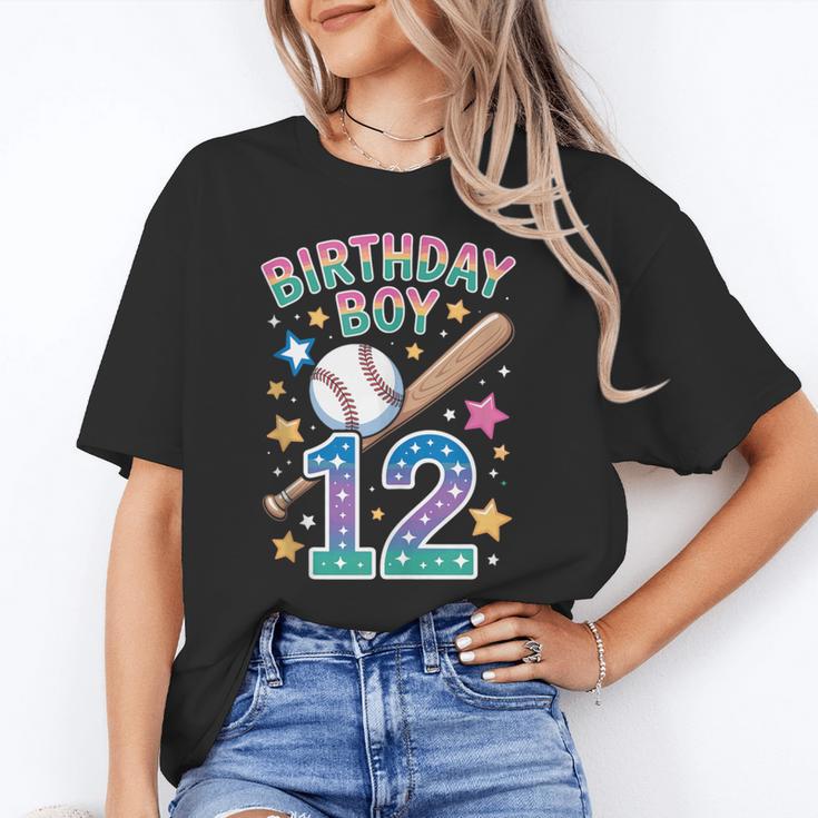 Birthday Boy 12th Birthday Baseball Unisex T-Shirt Birthday Boy 12th Birthday Baseball Unisex T-Shirt