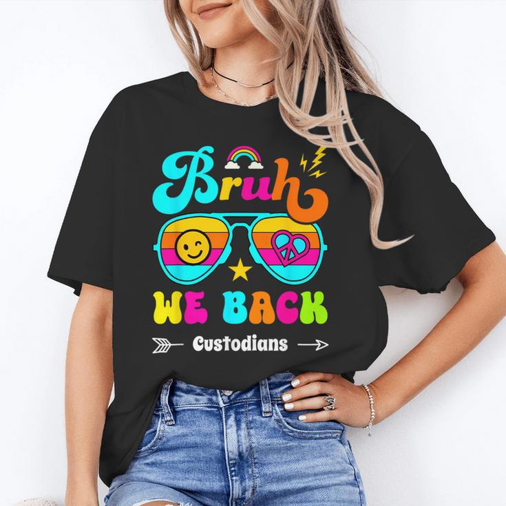 Bruh We Back Custodian Back To School Unisex T-Shirt