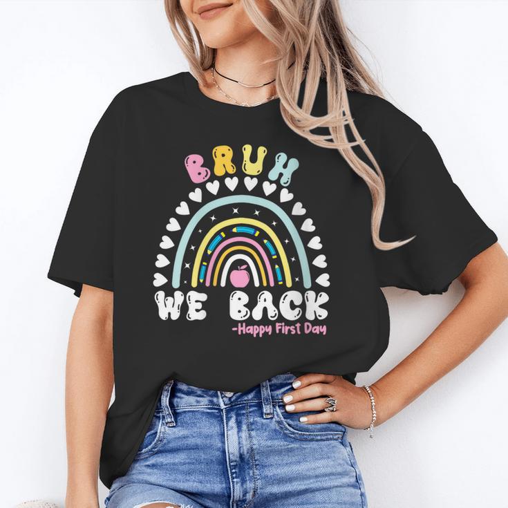 Bruh We Back Happy First Day Of School Back To School Kids Unisex T-Shirt Bruh We Back Happy First Day Of School Back To School Kids Unisex T-Shirt
