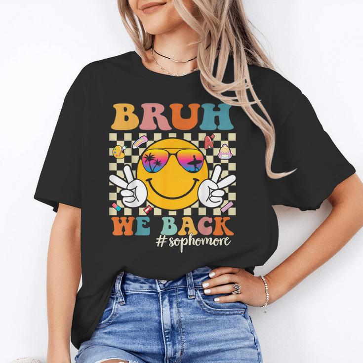 Bruh We Back Sophomore Retro Back To School Boys Girls Kids Unisex T-Shirt Bruh We Back Sophomore Retro Back To School Boys Girls Kids Unisex T-Shirt