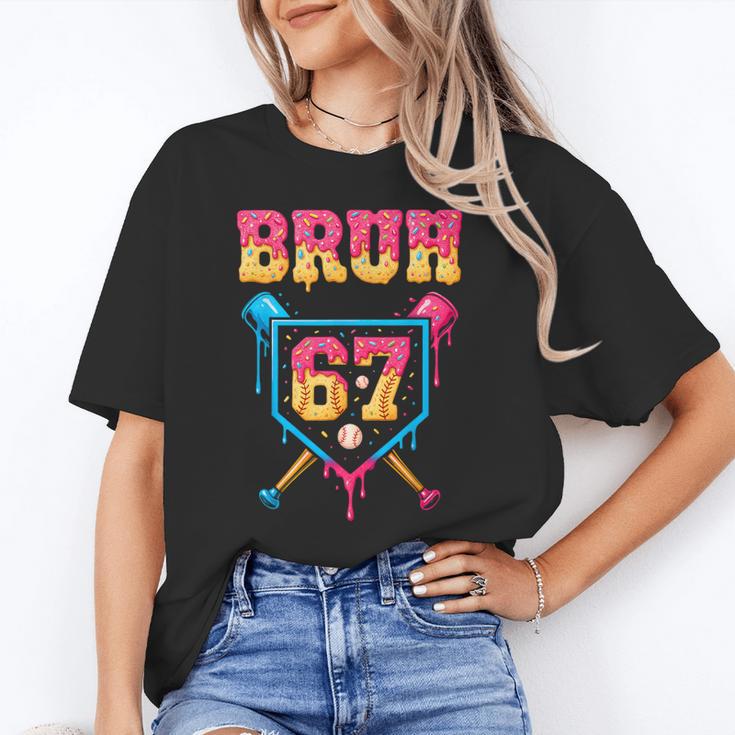 Bruh Baseball Ice Cream Drip Number 67 Player 67th Birthday Unisex T-Shirt Bruh Baseball Ice Cream Drip Number 67 Player 67th Birthday Unisex T-Shirt