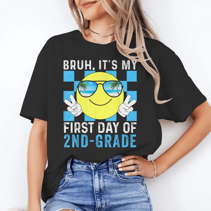 Bruh It's My First Day Of 2nd-Grade Back To School Kids Boys Unisex T-Shirt Bruh It's My First Day Of 2nd-Grade Back To School Kids Boys Unisex T-Shirt