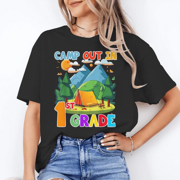 Camp Out In 1st Grade Back To School For Camping Lover Unisex T-Shirt Camp Out In 1st Grade Back To School For Camping Lover Unisex T-Shirt