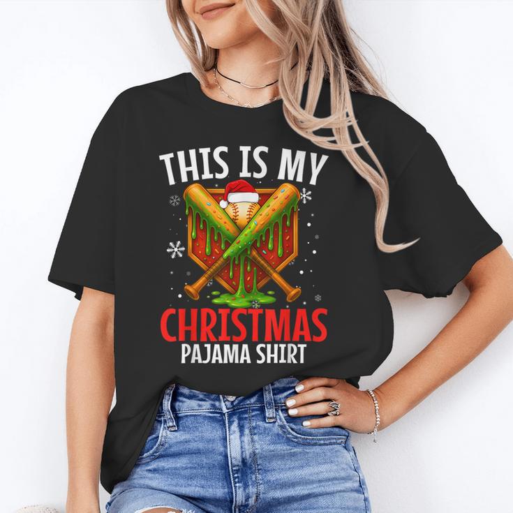 My Christmas Baseball Pajama Helmet Santa Xmas Men Boys Unisex T-Shirt My Christmas Baseball Pajama Helmet Santa Xmas Men Boys Unisex T-Shirt