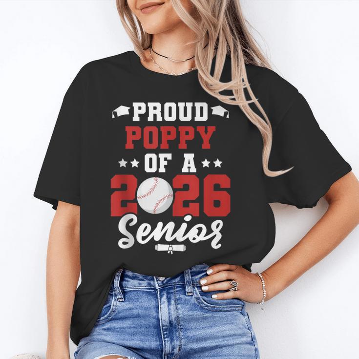 Class Of 2026 Senior Year Baseball Poppy 2026 Graduate Unisex T-Shirt