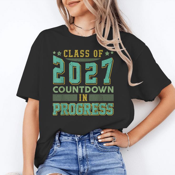 Class Of 2027 Countdown In Progress Fun Back To School Retro Unisex T-Shirt Class Of 2027 Countdown In Progress Fun Back To School Retro Unisex T-Shirt
