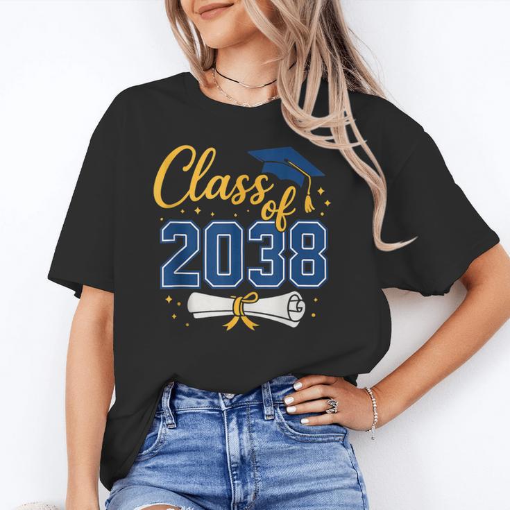 Class Of 2038 Grow With Me Kindergarten Back To School Unisex T-Shirt