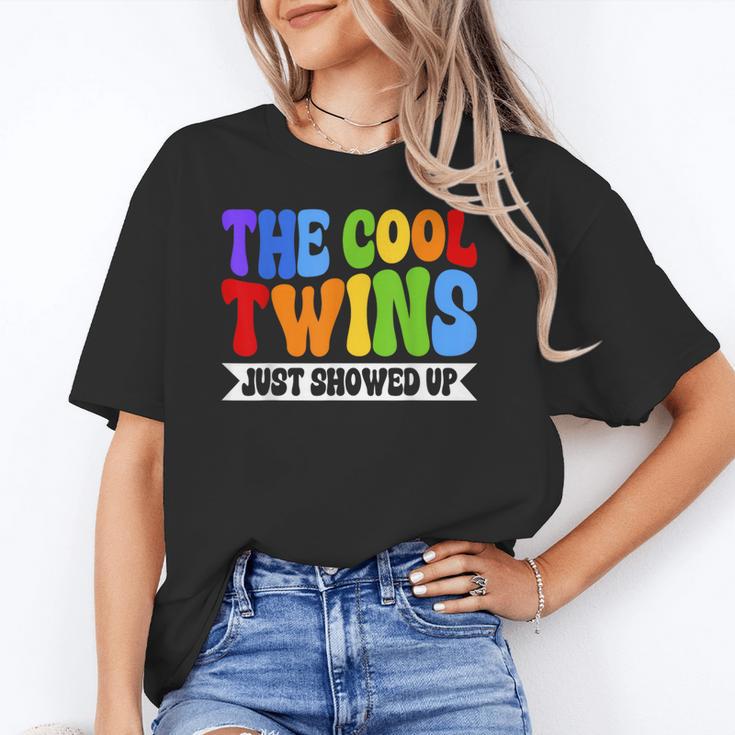 Cool Twins Just Showed Up Kid Boy Teen Twin Back To School Unisex T-Shirt Cool Twins Just Showed Up Kid Boy Teen Twin Back To School Unisex T-Shirt