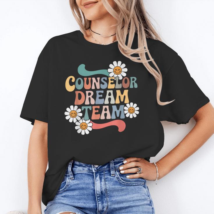 Counselor Dream Team Retro Back To School Counselor Squad Unisex T-Shirt