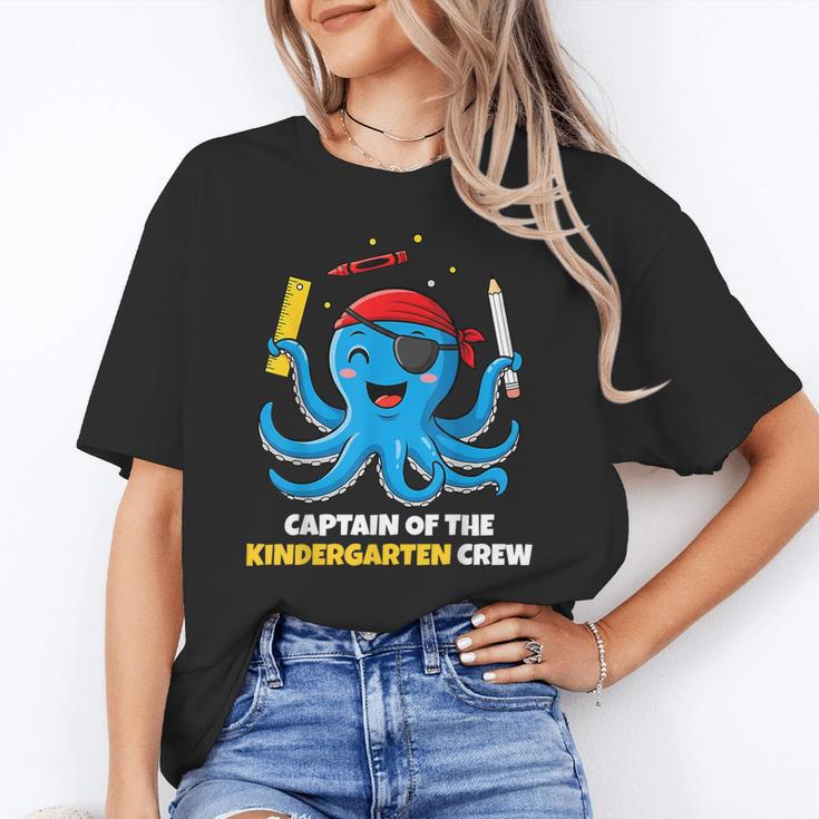 Cute Octopus Pirate Kindergarten Boys Kids Back To School Unisex T-Shirt Cute Octopus Pirate Kindergarten Boys Kids Back To School Unisex T-Shirt