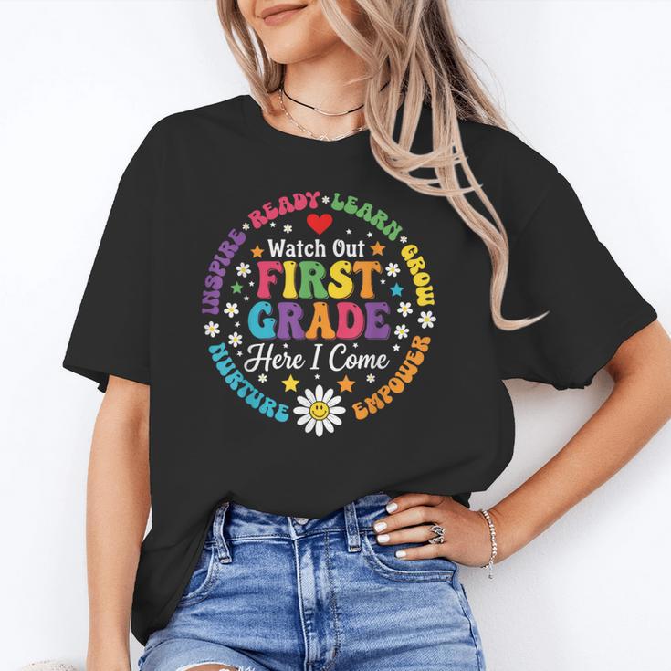 Cute Watch Out First Grade Here I Come Back To School Unisex T-Shirt Cute Watch Out First Grade Here I Come Back To School Unisex T-Shirt