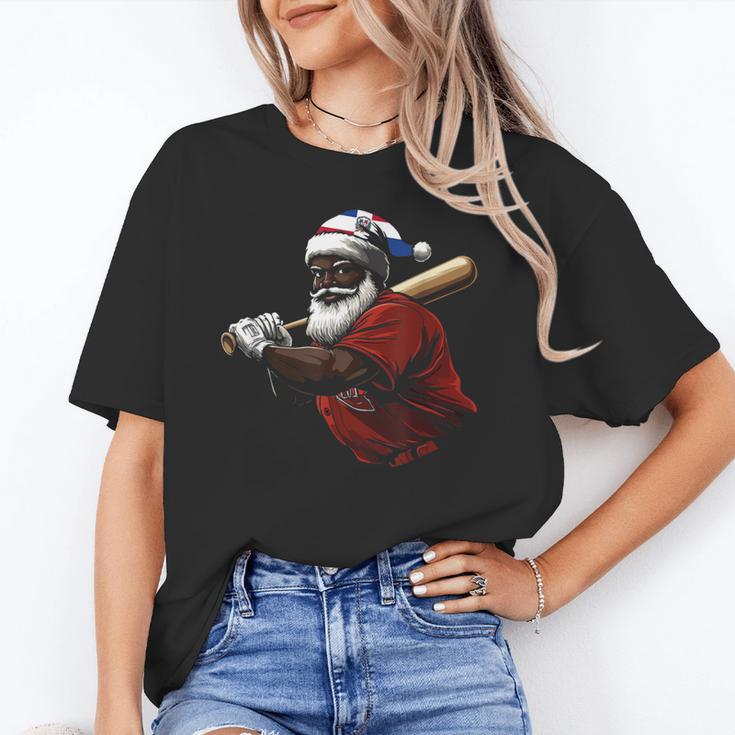 Dominican Republic Santa Christmas Baseball Beisbol Unisex T-Shirt Dominican Republic Santa Christmas Baseball Beisbol Unisex T-Shirt