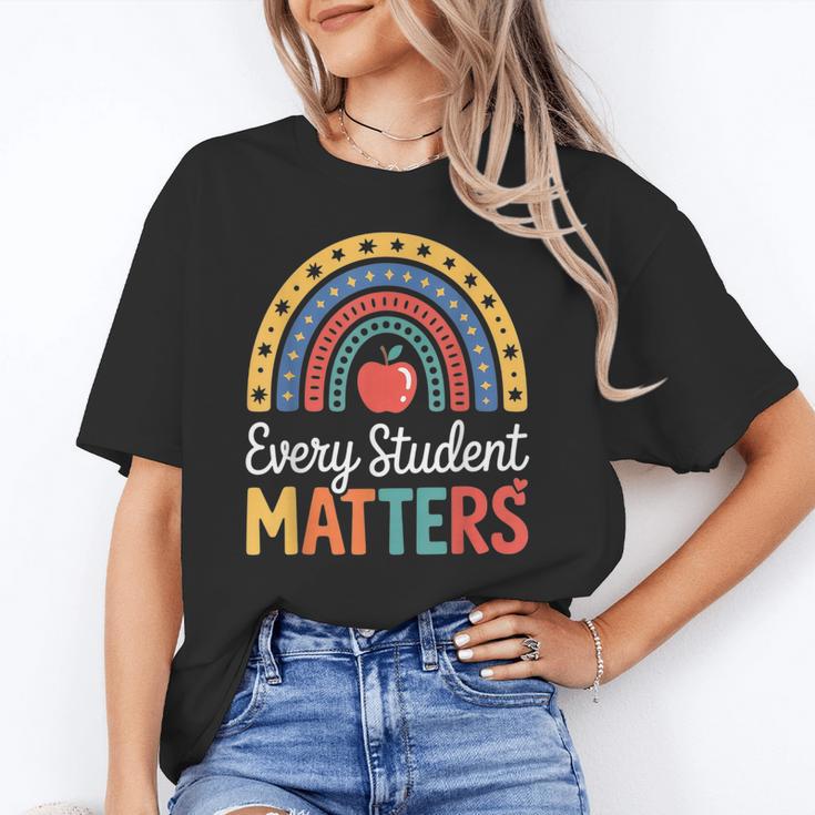 Every Student Matters Paraprofessional Back To School Unisex T-Shirt Every Student Matters Paraprofessional Back To School Unisex T-Shirt