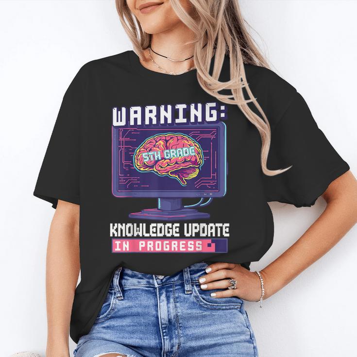 Fifth Grade Back To School Shirts Kids Girls Boys Computers Unisex T-Shirt