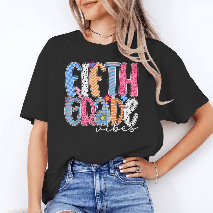 Fifth Grade Vibes 5th Grade Team Retro Back To School Unisex T-Shirt Fifth Grade Vibes 5th Grade Team Retro Back To School Unisex T-Shirt