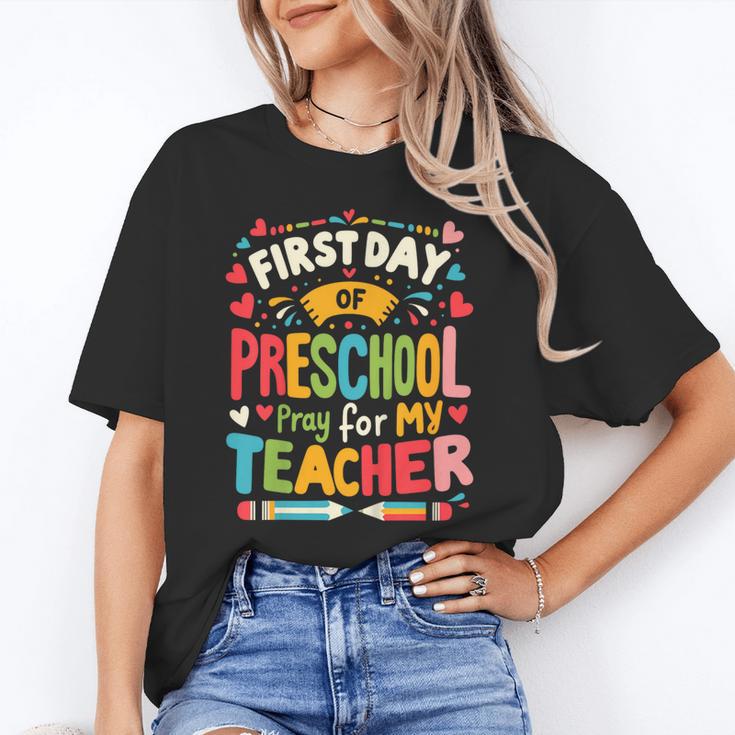 First Day Of Preschool Pre K Student Toddler Back To School Unisex T-Shirt First Day Of Preschool Pre K Student Toddler Back To School Unisex T-Shirt