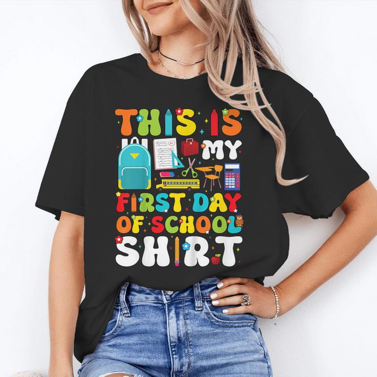 First Day Of School Shirt Boys Girls Back To School Unisex T-Shirt First Day Of School Shirt Boys Girls Back To School Unisex T-Shirt