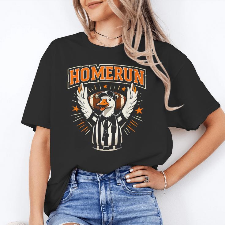 Football Referee Touchdown Baseball Homerun Goose Unisex T-Shirt Football Referee Touchdown Baseball Homerun Goose Unisex T-Shirt