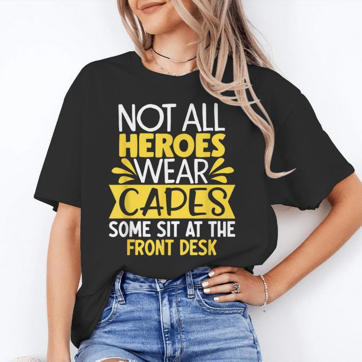 Front Office Desk Administrator Back To School Reception Unisex T-Shirt Front Office Desk Administrator Back To School Reception Unisex T-Shirt