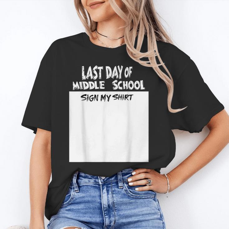 Fun Last Day Of School Sign My Shirt Back To School Cool Unisex T-Shirt Fun Last Day Of School Sign My Shirt Back To School Cool Unisex T-Shirt