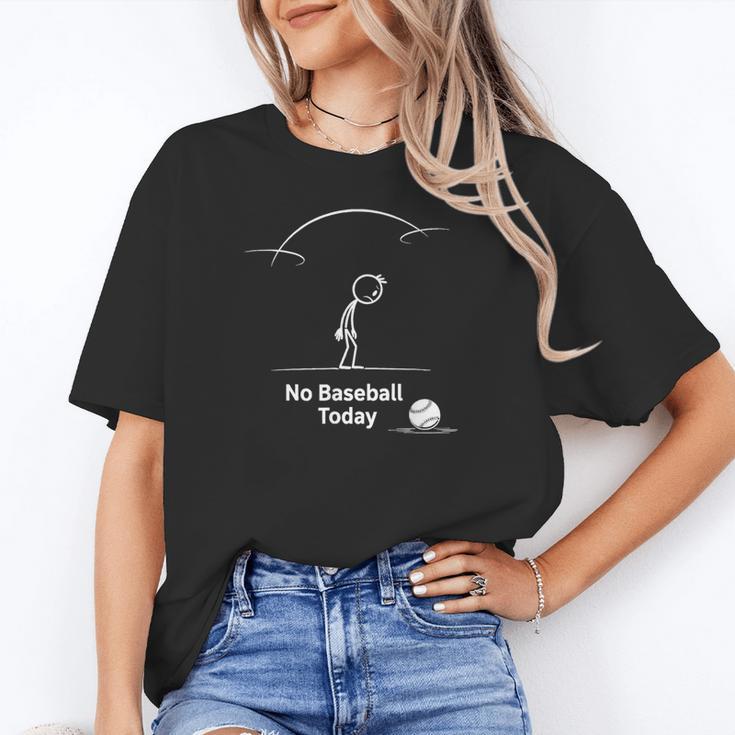 Game Day No Baseball Today Unisex T-Shirt