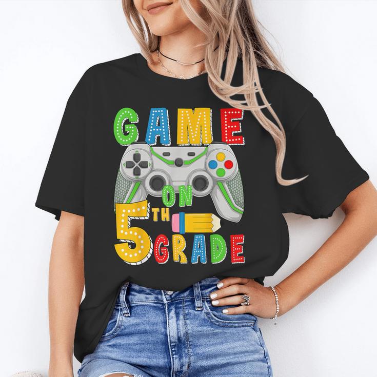 Game On Fifth Grade Back To School Gamer 5th Grade Boys Kids Unisex T-Shirt Game On Fifth Grade Back To School Gamer 5th Grade Boys Kids Unisex T-Shirt