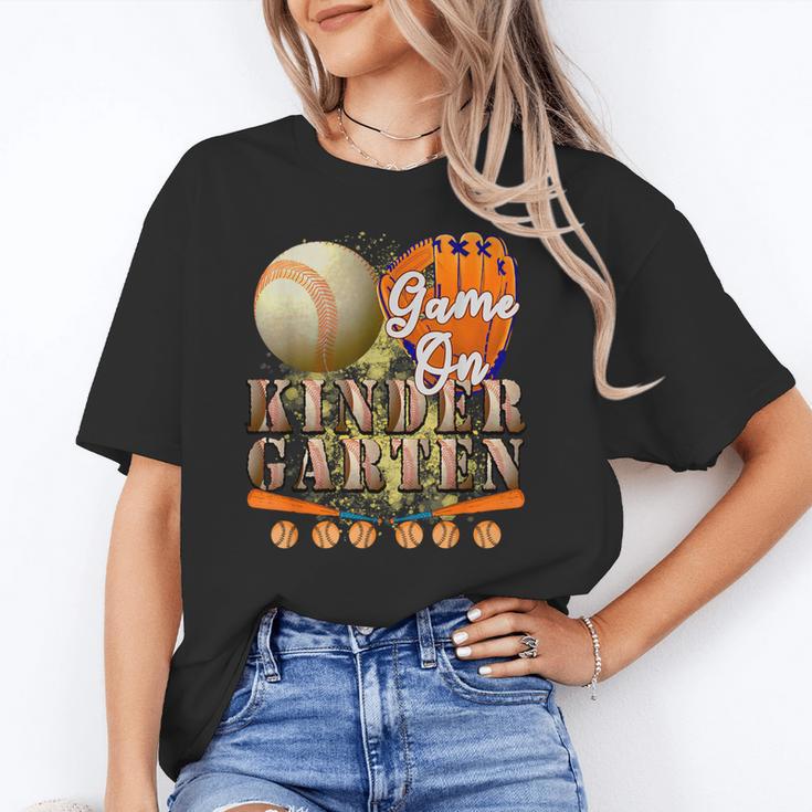Game On Kindergarten Baseball Back To School Student Kid Boy Unisex T-Shirt Game On Kindergarten Baseball Back To School Student Kid Boy Unisex T-Shirt