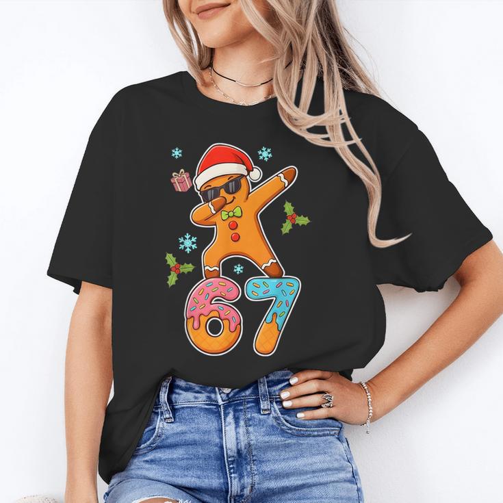 Gingerbread Six Seven 67 Ice Cream Drip Baseball Unisex T-Shirt Gingerbread Six Seven 67 Ice Cream Drip Baseball Unisex T-Shirt