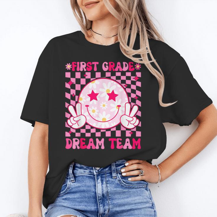 Groovy First Grade Dream Team Back To School 1st Grade Squad Unisex T-Shirt Groovy First Grade Dream Team Back To School 1st Grade Squad Unisex T-Shirt