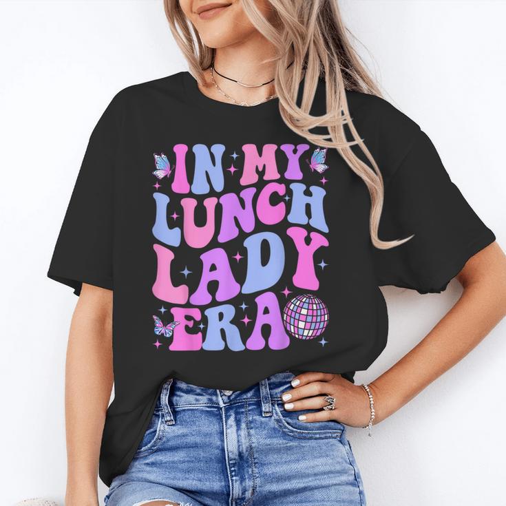 Groovy In My Lunch Lady Era Cafeteria Back To School Unisex T-Shirt Groovy In My Lunch Lady Era Cafeteria Back To School Unisex T-Shirt