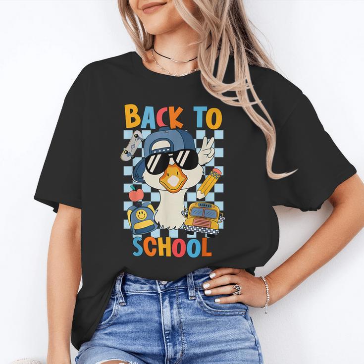 Happy First Day Of School Back To School Goose Boys Kids Unisex T-Shirt Happy First Day Of School Back To School Goose Boys Kids Unisex T-Shirt