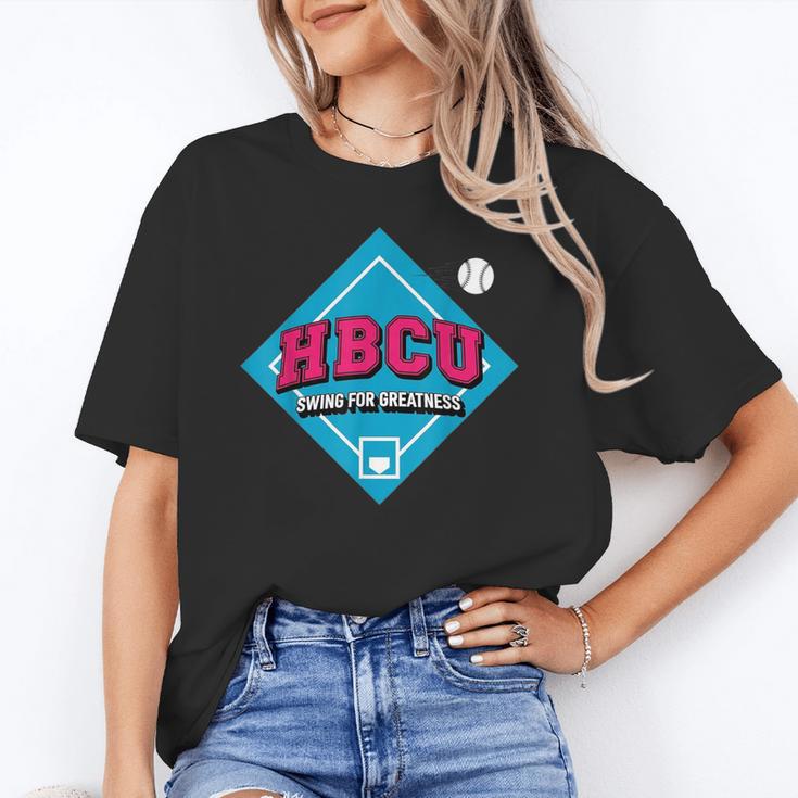 HBCU Swing For Greatness Baseball Softball College Apparel Unisex T-Shirt HBCU Swing For Greatness Baseball Softball College Apparel Unisex T-Shirt