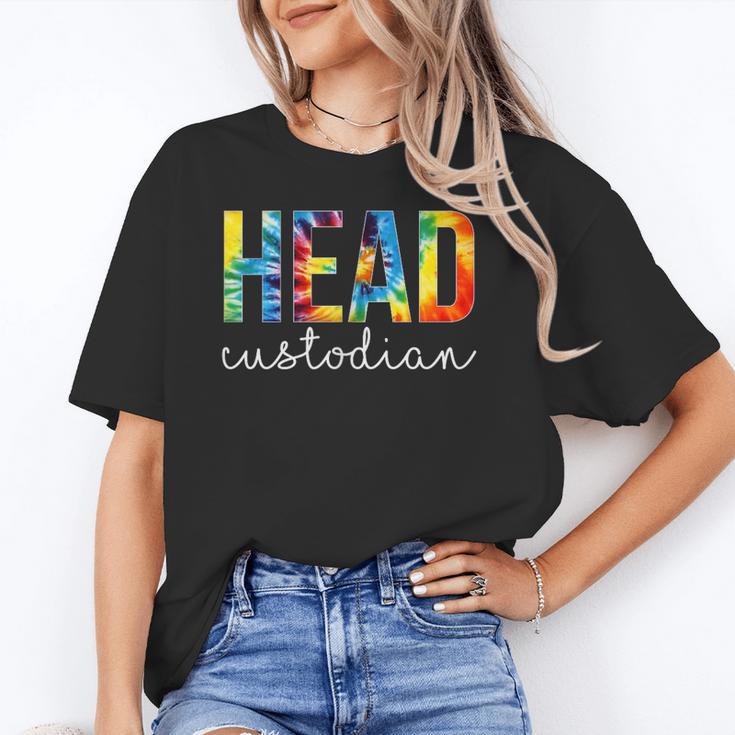 Head Custodian Women Tie Dye Back To School Appreciation Day Unisex T-Shirt Head Custodian Women Tie Dye Back To School Appreciation Day Unisex T-Shirt