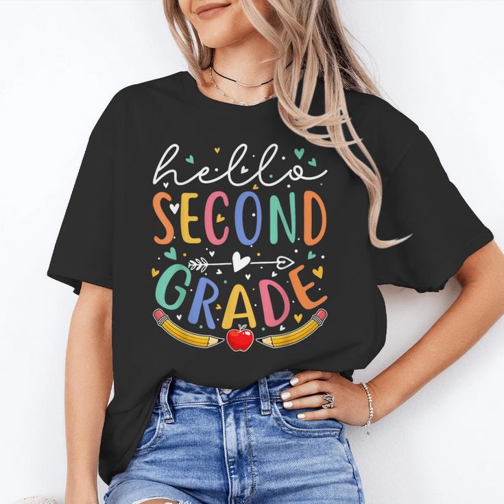 Hello 2nd Grade Tshirt Second Grade Back To School Unisex T-Shirt Hello 2nd Grade Tshirt Second Grade Back To School Unisex T-Shirt