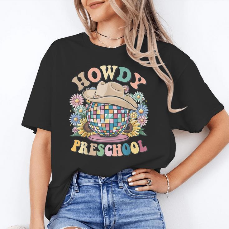 Howdy Preschool Cowgirl Country Western Pre-K Back To School Unisex T-Shirt Howdy Preschool Cowgirl Country Western Pre-K Back To School Unisex T-Shirt