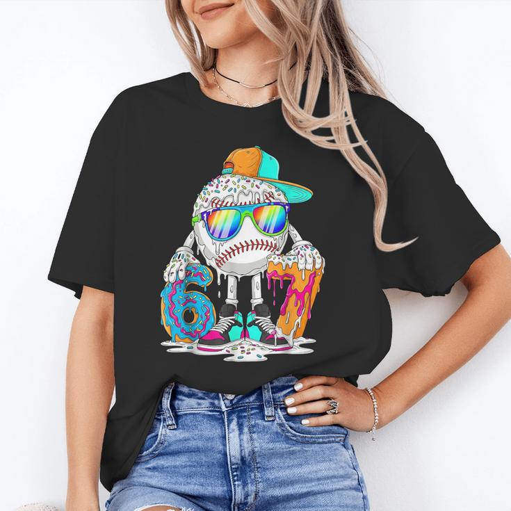 HUGvyn 6 7 Baseball Number Kid Drip Ice Cream Six Seven Meme Unisex T-Shirt HUGvyn 6 7 Baseball Number Kid Drip Ice Cream Six Seven Meme Unisex T-Shirt