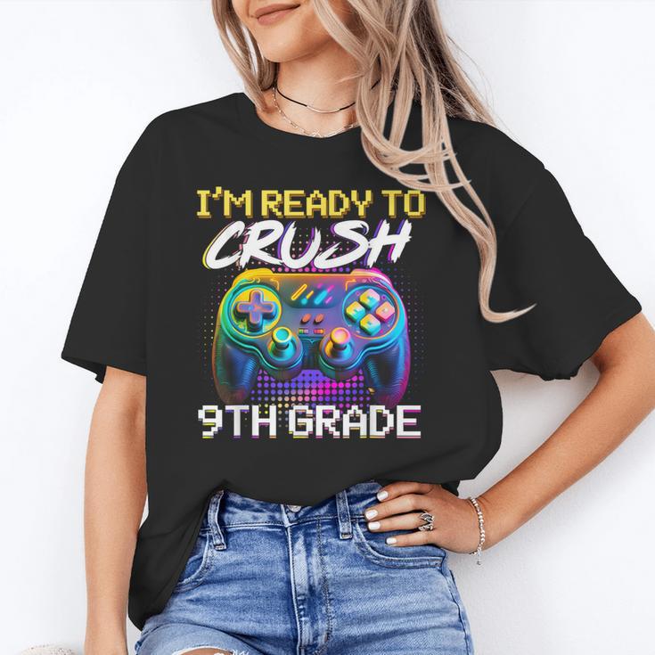 I'm Ready To Crush 9th Grade Back To School Video Game Boys Unisex T-Shirt I'm Ready To Crush 9th Grade Back To School Video Game Boys Unisex T-Shirt