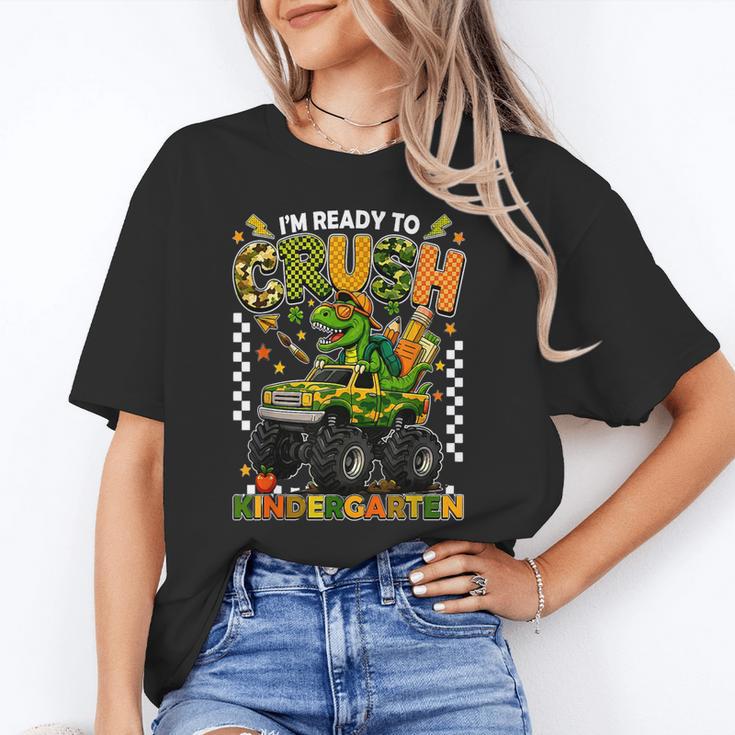 I'm Ready To Crush Kindergarten Back To School Monster Truck Unisex T-Shirt I'm Ready To Crush Kindergarten Back To School Monster Truck Unisex T-Shirt