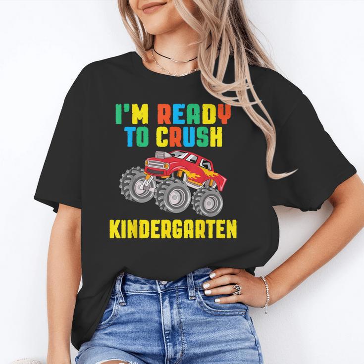 I'm Ready To Crush Kindergarten Dinosaur Back To School Boys Unisex T-Shirt I'm Ready To Crush Kindergarten Dinosaur Back To School Boys Unisex T-Shirt
