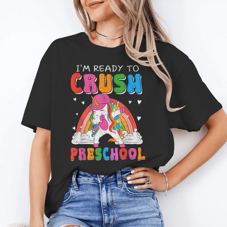 I'm Ready To Crush Preschool Unicorn Back To School Girl Kid Unisex T-Shirt I'm Ready To Crush Preschool Unicorn Back To School Girl Kid Unisex T-Shirt