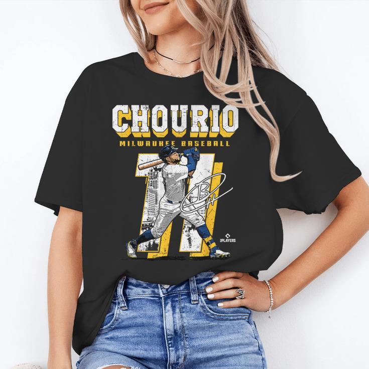 Jackson Chourio Milwaukee MLB Baseball Player MLBJCH201M Unisex T-Shirt