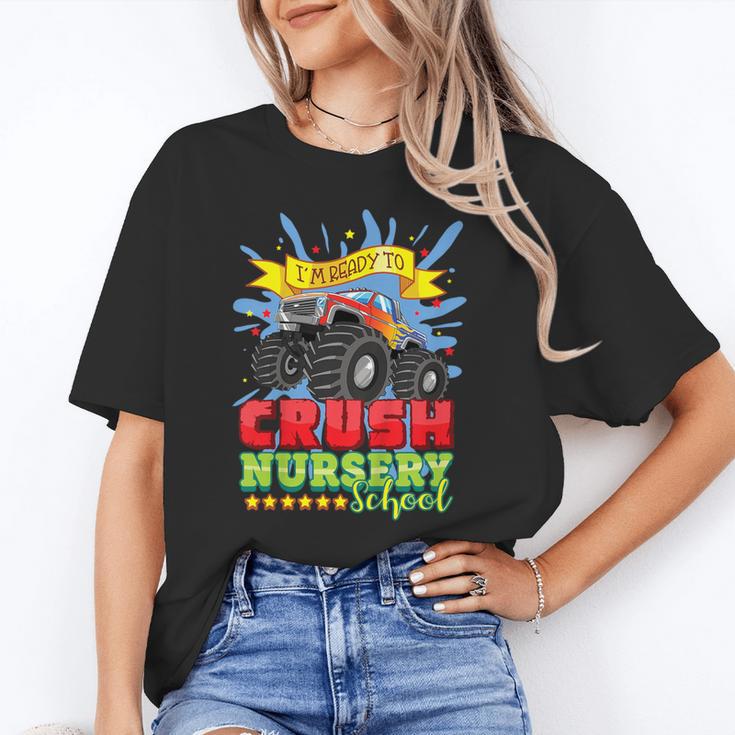 Kids Back To School Monster Truck Nursery Ready Crush First Day Unisex T-Shirt Kids Back To School Monster Truck Nursery Ready Crush First Day Unisex T-Shirt