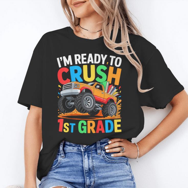 Kids I'm Ready To Crush 1st Grade Shirt Back To School Boy Unisex T-Shirt Kids I'm Ready To Crush 1st Grade Shirt Back To School Boy Unisex T-Shirt