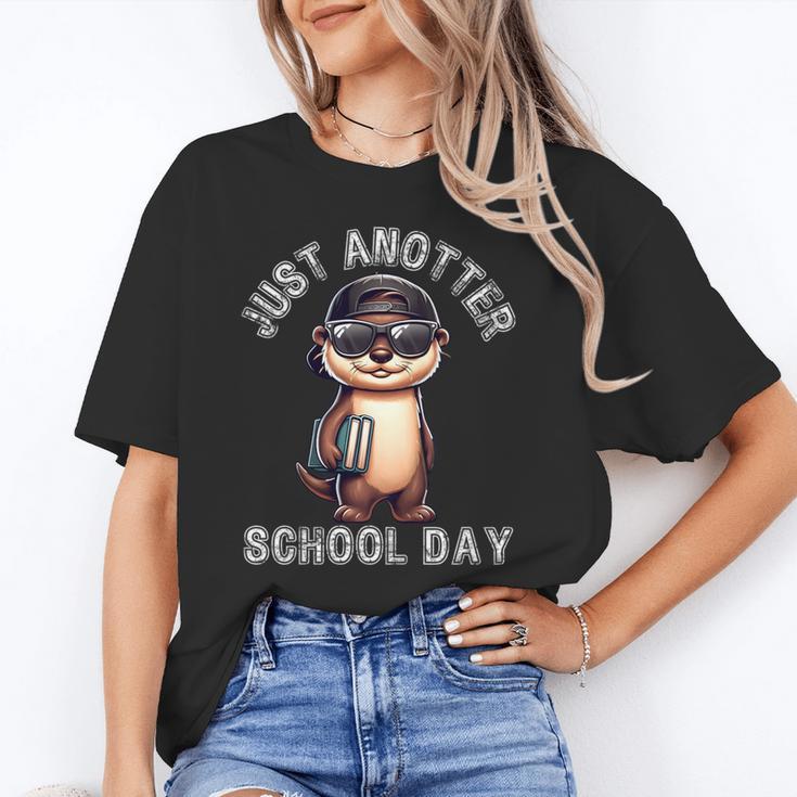 Kids Just Anotter School Day Otter Boys First Day Back To School Unisex T-Shirt Kids Just Anotter School Day Otter Boys First Day Back To School Unisex T-Shirt