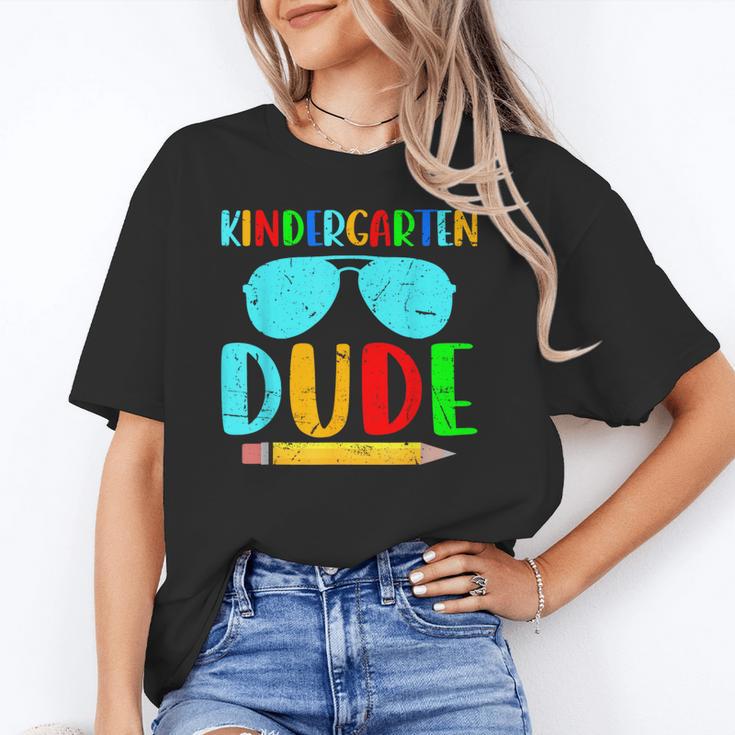 Kindergarten Dude First Day Back To School Kids Boys Unisex T-Shirt Kindergarten Dude First Day Back To School Kids Boys Unisex T-Shirt