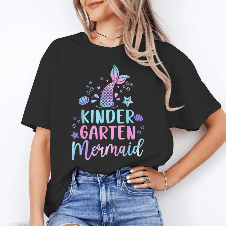 Kindergarten Mermaid Back To School Girls First Day Kinder Unisex T-Shirt Kindergarten Mermaid Back To School Girls First Day Kinder Unisex T-Shirt