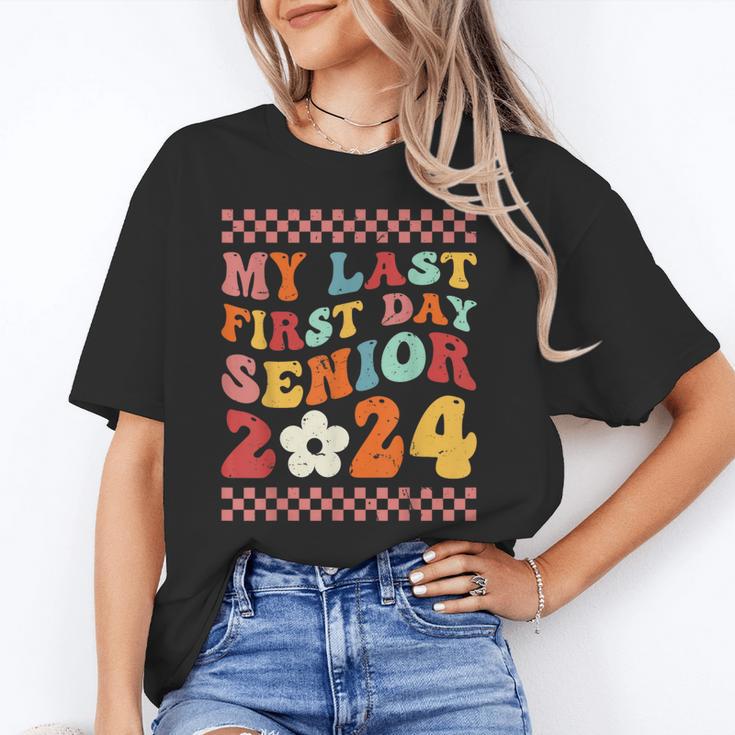 My Last First Day Senior 2024 Back To School Class Of 2024 Unisex T-Shirt My Last First Day Senior 2024 Back To School Class Of 2024 Unisex T-Shirt